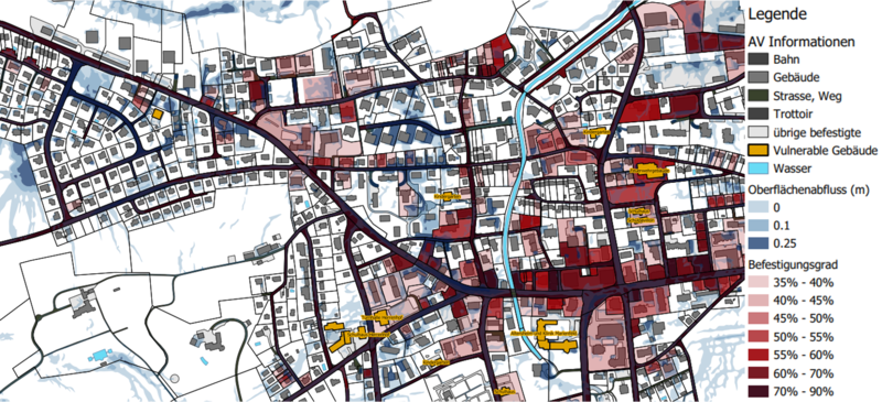 Sponge city concepts in planning in Uzwil
